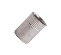 100 écrous à sertir crantés inox A2 TR, D. M10 x 19.5 mm - ENR1035 - Scell-it