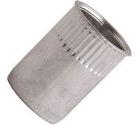 200 écrous à sertir crantés inox A2 TR, D. M5 x 11.5 mm - ENR0530 - Scell-it