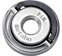 Metabo Écrou serrage rapide M14 – 630832000 – Sans outil, disques ≤150 mm – 10 pièces