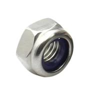 Écrous De Verrouillage Hexagonaux En Acier Inoxydable Et Nylon, 1 À 25 Pièces, M2 M3 M4 M5 M6 M8 M10 M12 M14 M16-M33 304, Autobloquants, Anti-desserrage(M16x2pcs)