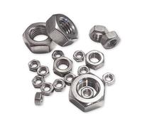 ECROUS DIN 934 6 PANS INOX A4 AISI 316 GAMME DE 5 à 16 mm de Ø 14 X 200