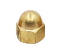 Écrous Hexagonaux À Capuchon En Cuivre, Couvercle De Tête Dôme Décoratif, Demi-cercle Laiton, Écrou Gland M3 M4 M5 M6 M8 M10 M12, 1/2/5 Pièces(M5 5pcs)