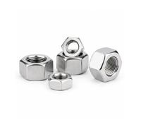 Écrous hexagonaux à filetage fin M4-M64, écrous de fixation métriques | Acier inoxydable 304 de qualité supérieure, for assemblage mécanique de précision(M14x1.25mm 5pcs)