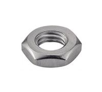 Ecrous hexagonaux HU bas contreécrou inox A2 DIN 439