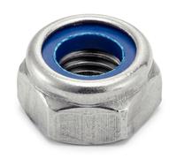 Écrou hexagonal frein indésserrable avec bague nylon inox A2 DIN 985 M8 boîte de 200 - ACTON - 626028