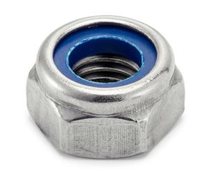 Écrous hexagonaux indesserables avec bague nylon Inox A2 - ACTON - 62602