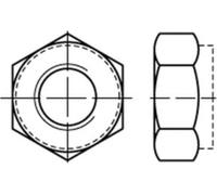 Écrous hexagonaux Reyher ISO 7042 8 M 16 ,6H tZn 070428200160000 (100 pièces)