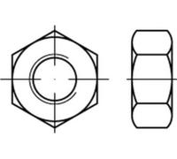 Écrous hexagonaux Reyher ISO 8673 6 AU M 42 x 1,5 086733000420150 (5 pièces)