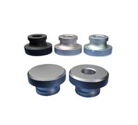 Écrous moletés à tête haute, bouton de serrage, écrou à main en acier inoxydable 304 M3-M8, écrou moleté à tête haute for trou borgne