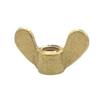 Écrous papillon Écrous à oreilles métriques en laiton, grande oreille, vis à main de forme spéciale, griffe d'écrou, 2 à 10 pièces(M5-10pcs)