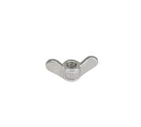 Écrous papillon Écrous à oreilles ronds en acier inoxydable 304, serrer à la main, en laiton et en cuivre(304ss,M8 (2Pcs))