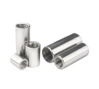 Écrous raccord colonne rond M3-M16 acier inox 304, tailles variées(M14x20x30)