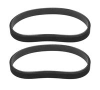ECSiNG 2pcs Courroie de Transmission en Boucle Fermée pour Raboteuse Électrique Remplacement 135J6 Compatible avec Delta Compatible avec WEN Compatible avec Ryobi