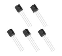 ECSiNG 5 Pièces Capteurs de Température TMP36 3 Broches TO-92 TMP36GZ Capteur de Température Celsius de Haute Précision 2,7 V à 5,5 V Capteurs de Fonctionnement Basse Tension
