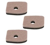 ECSiNG Filtre à air 3 pièces Compatible avec Stihl BG56 BG66 BG86 SH56 SH56C SH86 BR200 Souffleurs de feuilles, numéro OEM 42411201800 42411404401