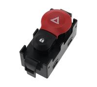 ECSiNG Interrupteur de feu de détresse 6 broches 8200214896 8200483813 8200523299 compatible avec Renault Kangoo