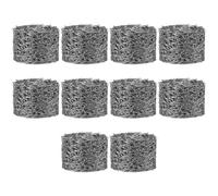 ECSiNG Lot de 10 filtres à mousse en acier inoxydable compatibles avec les lances à mousse pour nettoyeur haute pression