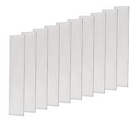 ECSiNG Lot de 10 plaques de valve de compresseur d'air pour cylindres de 51 mm - Plaque de valve en acier - 10 x 46 mm