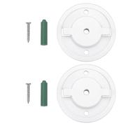 ECSiNG Lot de 2 Bases de Montage Murales pour Caméra Intelligente TL70 Accessoires Compatible avec Tapo C200 Compatible avec TP-Link C210 Blanc 55 Cm avec Vis