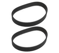 ECSiNG Lot de 2 courroies d'entraînement en caoutchouc pour rabot HTD255-3M-14 85 dents avec boucle fermée 1604736002 1604736004 Compatible avec Bosch FO150 FO200 PHO2.82 PHO20.82