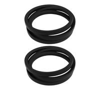 ECSiNG Lot de 2 courroies d'entraînement pour tracteur 228001200 Circonférence intérieure 1245 mm Largeur 13 mm Compatible avec Countax Tractor PTO PGC C300 C400 C500, 179-BFW