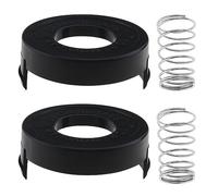 ECSiNG Lot de 2 couvercles de bobine compatibles avec Black & Decker GLC12 GL250 GL310 GL360 ST1000 ST4000 ST4500 GE600 CST800 ST6800 Bobine de débroussailleuse 682378-02