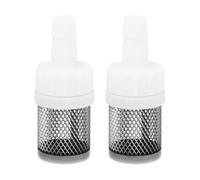 ECSiNG Lot de 2 filtres à ardillon réutilisables en acier inoxydable pour tuyau d'admission de 10 mm