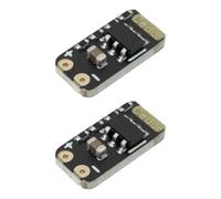 ECSiNG Lot de 2 mini voltmètres de batterie au lithium 1S - Écran 3,7 à 4,2 V - Compatible avec 1S Li ion LiPo