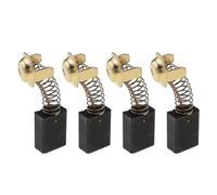ECSiNG Lot de 2 paires de balais de carbone pour moteur - 17 x 13 x 7 mm - Balais de charbon à arrêt automatique - Compatible avec scie à table Scheppach HS 110