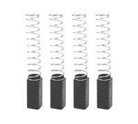 ECSiNG Lot de 2 paires de balais de charbon à ressort 6 x 6 x 15 mm compatibles avec Metabo ST 450 STE 450 ST 350 STE 350