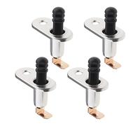 ECSiNG Lot de 4 interrupteurs de porte momentanés pour capot, plafonnier, lampe de coffre, trou de 4,8 mm