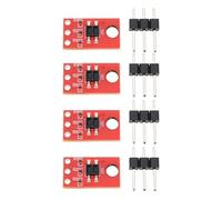 ECSiNG Lot de 4 Modules de Détection Infrarouge QRE1113 3,3 à 5 V CC 25 MA Distance de Détection de 3 Mm de Lignes D'obstacles par Réflexion