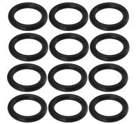 ECSiNG Lot de 50 joints toriques en caoutchouc EPDM compatibles avec les systèmes d'irrigation Gardena pour connexions d'eau de jardin, 16 x 11 x 2,5 mm, noir