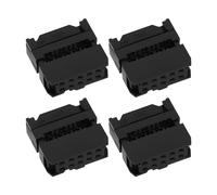 ECSiNG Lot de 50pcs Connecteurs Montage de Câble IDC à 10 Broches Pas de 2,54 Mm Prise Femelle IDC pour Câbles de Connexion Projets Électroniques Cartes de Circuits Intégrés