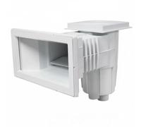 Écumeur de Piscine Automatique Skimmer Collecteur Débris Aspirateur Surface Nettoyeur Grande Ouverture Panier Amovible en Anticorrosion Adapté aux, Color to 5