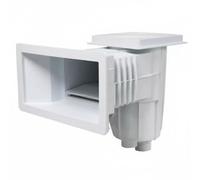 Écumeur de Piscine Automatique Skimmer Collecteur Débris Aspirateur Surface Nettoyeur Grande Ouverture Panier Amovible en Anticorrosion Adapté aux, Color to 6