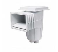 Écumeur de Piscine Automatique Skimmer Collecteur Débris Aspirateur Surface Nettoyeur Grande Ouverture Panier Amovible en Anticorrosion Adapté aux, Color to 2