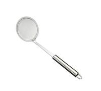 Écumoire à soupe ergonomique à mailles fines pour cuisiner, taille XS | Grattoir à mousse rapide avec fines mailles perforées, filtres à bouillon et séparateurs d'huile pour la cuisine domestique
