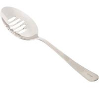 Écumoire avec manche, 18 cm, acier inoxydable, argent, 23 cm