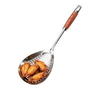 Écumoire de Cuisson | Égouttage Huile Multi-Usage Inoxydable - Écumoire pour Friture Maison - pour Cuisiniers Amateurs Passionnés Poulet Frit Frites Raviolis