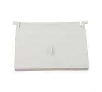Écumoire de rechange pour piscine hors sol, porte à rabat en ABS blanc avec poignée pour attraper les débris et piéger les feuilles, accessoire essentiel pour panier de piscine (1 pièce)