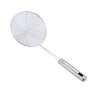 Écumoire en acier inoxydable, louche à passoire solide, ustensile de cuisine, outil friture poisson, 2 pièces pour Cuisiner(39.5cm)