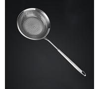 Écumoire en acier inoxydable pour araignée 47 cm Grande taille | Bol extra large en maille de 18,49 cm, pour une cuisson rapide, une friture, une casserole chaude, de qualité restaurant