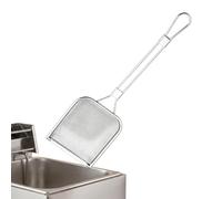Écumoire fine - Cuillère filtre graisse avec manche long pratique | Accessoire de cuisine, écumoire maille fine cuillère filtre graisse avec manche long pratique stable universel cuisine maison