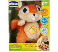 Ecureuil en peluche Chicco Sons et lumière Multicolore G