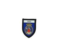 Ecusson Brode Thermocollant Imprime Blason Ville Drapeau Ecusson Oslo Norvege
