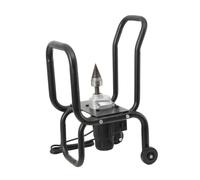 ECUTEE Fendeur de bois électrique 2000 W 220 V Diamètre 20 cm Système de fendage pour bois de chauffage et bois dur pour cheminée, feu de camp, poêle à bois, foyer, four à pizza, barbecue
