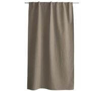 ED ENJOY HOME Rideau 100% occultant, avec Pattes cachés, Taupe, 140x240cm, 100% Polyester, Tissu Certifié Oeko-TEX, Collection Eclipse