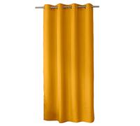 Rideau - ENJOY HOME - CHABY - Occultant - 140 x 240 cm - Moutarde