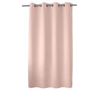 ED ENJOY HOME Rideau Obscurcissant avec Œillets argentés, Vieux Rose, 140x180cm, 100% Polyester, Tissu Certifié Oeko-TEX, Collection Réglisse